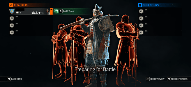 For Honor AI Game Setup
